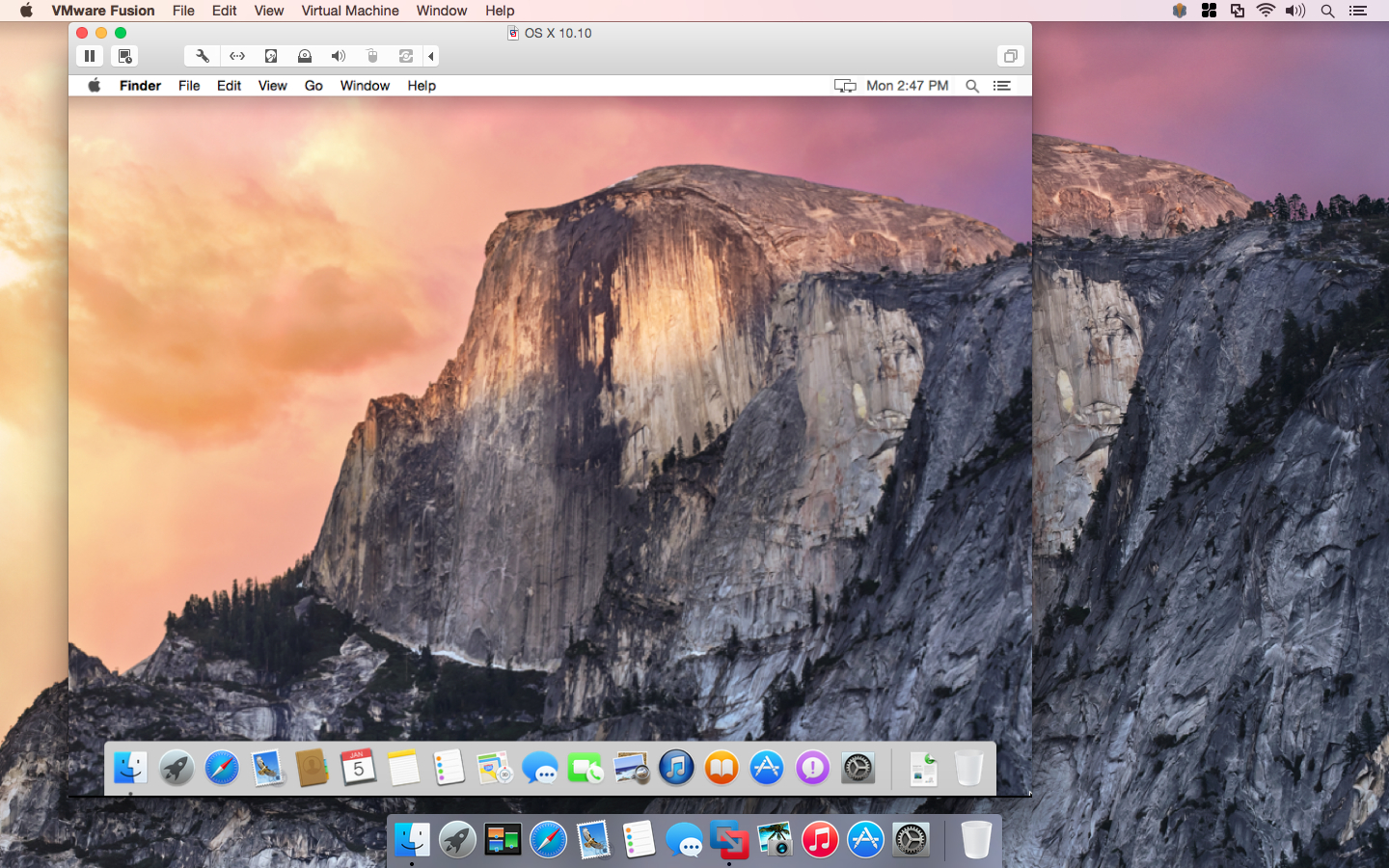 download os x yosemite for vmware player